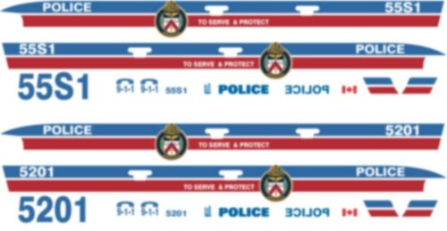 Scale toronto police - 1/24,