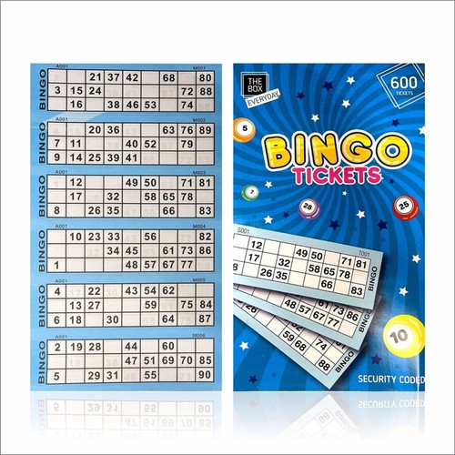 Jumbo bingo tickets book - tickets,