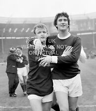 JIM BAXTER BILLY BREMNER 1967 PHOTO SCOTLAND LEEDS UNITED UTD RANGERS