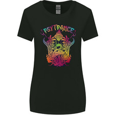 Psytrance Psychedelic Trance Music Psy Womens Wider Cut T-Shirt