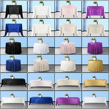 Crushed Velvet Table Cover
