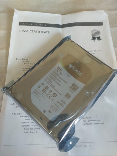 Seagate exos 7e8 2tb - 7e8., 2tb.