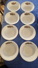 Set of 8 Vintage JAJ Pyrex