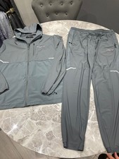 Mens technicals tracksuit XL grey