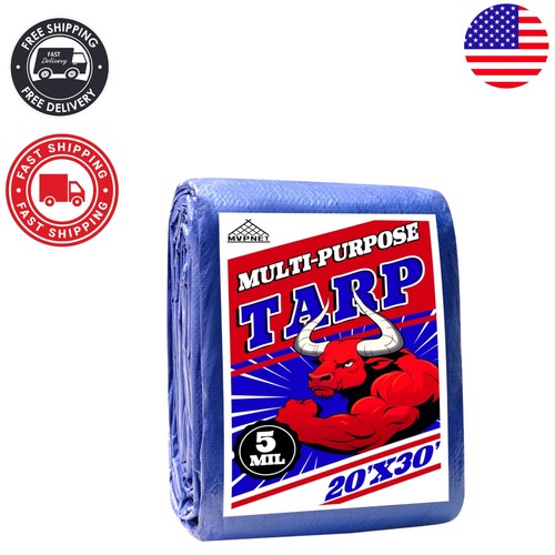 5mil blue tarp 20x30 - 5mil,