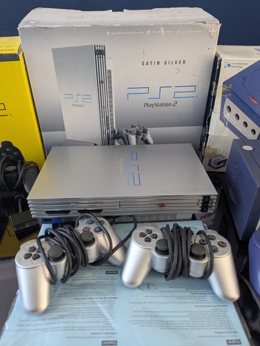 Sony playstation silver fat - sony, 2