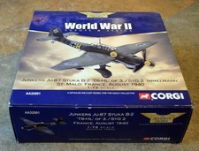 Corgi Aviation 1/72 Scale Junkers Ju87B-2 Stuka Model Kit 1941 Luftwaffe AA32505