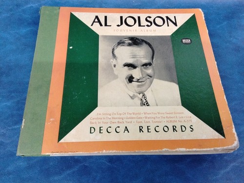 Jolson souvenir album - album-, 4x