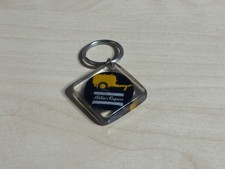 Vintage Atlas Copco Perspex Keyring Advertising Compressors Generators