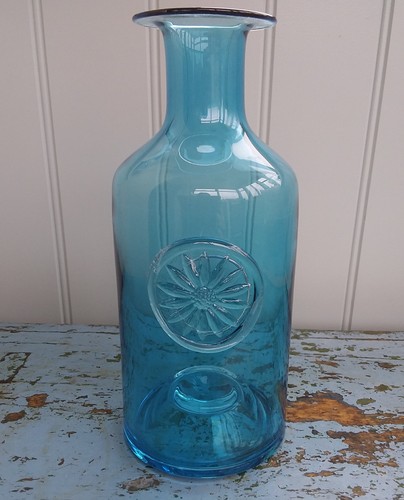 Dartington flower bottle vase - flower,