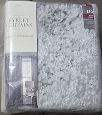 NEXT EYELET CRUSHED VELVET