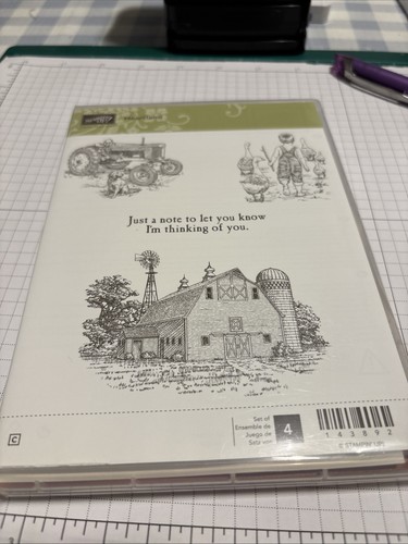 Stampin heartland stamp - heartland,