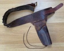 LEATHER COWBOY GUN HOLSTER