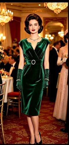 Vintage 1950s 1960s style - 1950s,