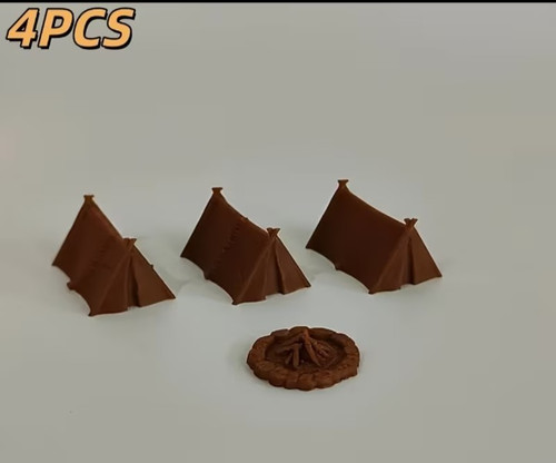 Military tents firepit set - firepit,