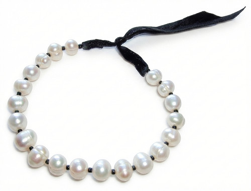 Real white frw pearls - white,