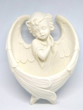 White Resin Guardian Angel