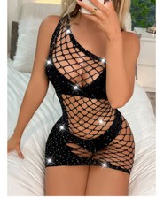 Sexy Women's Hollow Out Mesh