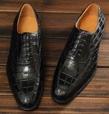 Mens Handmade Black Leather