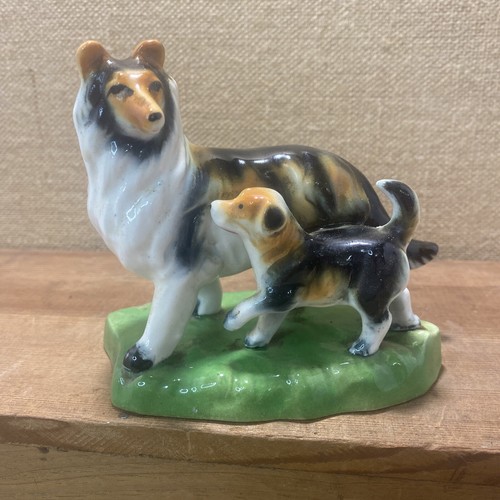 Vintage japan border - border, collie