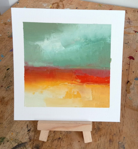 Landscape original oil - original,