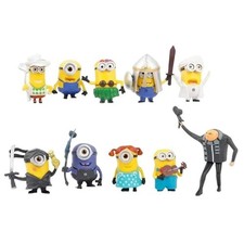 10pcs Mini Minions Despicable