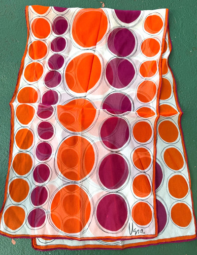 Vintage 1970s vera scarf - vera,