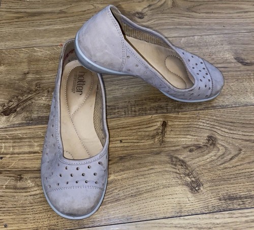 Hotter women grey leather - women’s,