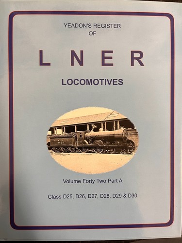 Yeadon register lner vol - lner,