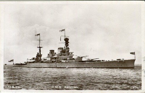 Hms renown wwi wwii - hms, (1916)