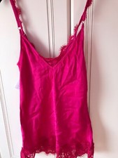 Silk Satin Camisole Vest Top