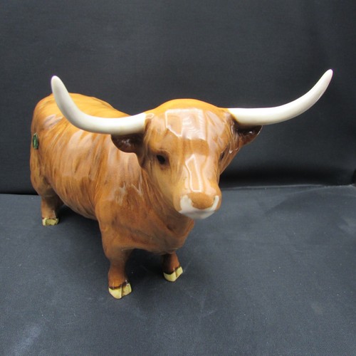 Beswick highland horned cow - beswick,