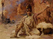 Oil painting Marie Aimme