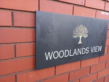 Large Personalised Slate House Sign Address Plaque