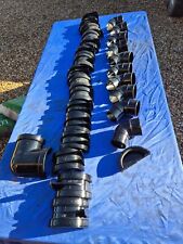 17 Job Lot  Roundline Gutter Union 0T005B -112mm  Jointing BracketCoupler Black 