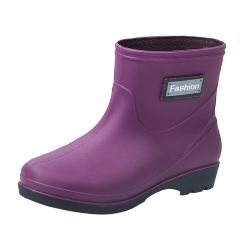 Women mid calf rain - mid, soft