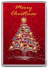 Merry Christmas Xmas Fridge Magnet 09