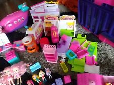 Large shopkins bundle, including cutie cars and aeroplane