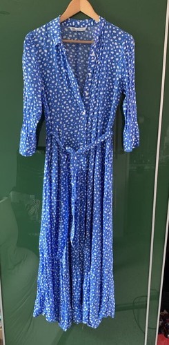 Zara blue white polka - zara,