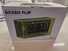 Karlsson Boxed Flip Clock Neon