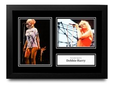 Debbie Harry Hand Signed A4