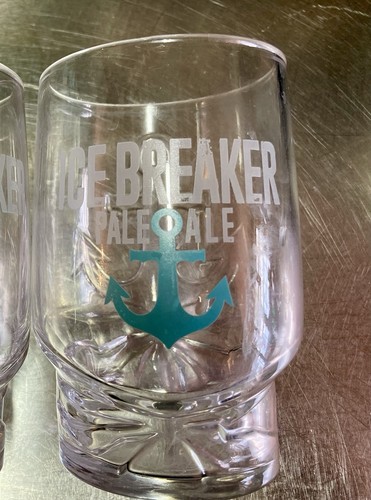 Ice breaker pint glass - pint, man