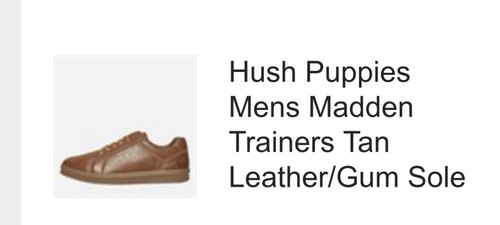 Men hush puppies - hush,