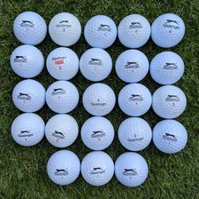 23 x Slazenger Used White Golf Balls, Various models 