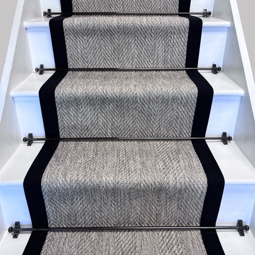 Herringbone new england - herringbone, grey
