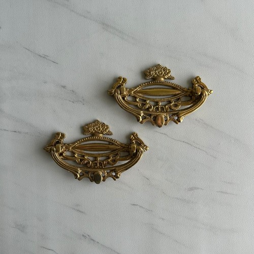 Vintage victorian brass drop - victorian,