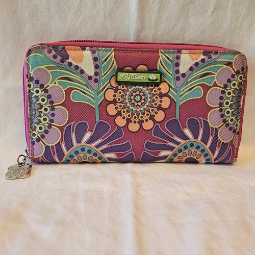 Lily bloom zip around wallet - zip,