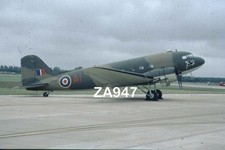 ZA947 : Douglas C-47A Dakota : BBMF Royal Air Force : 35mm slide 73a