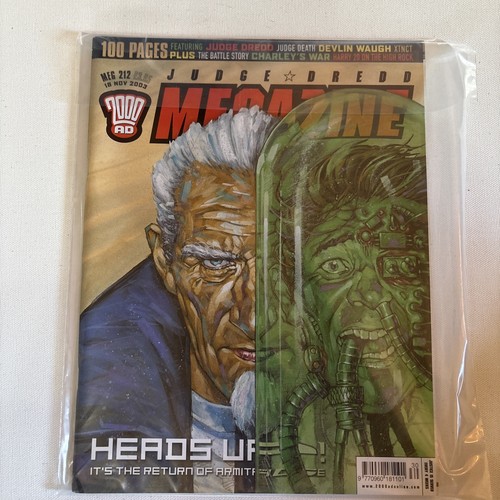 Retro rare 2000ad - judge, dredd