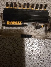DeWalt 10 Piece Impact Screwdriver Angled Bit Holder Set